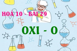 Tính chất hóa học của Oxi (O), Ozon và bài tập về Oxi  - hóa 10 bài 29